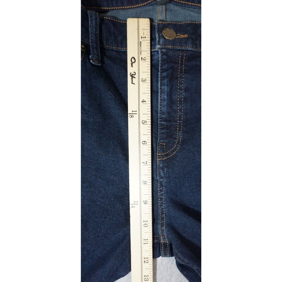 Banana Republic Women's 31/12 Straight Leg Jeans Dark Wash - Picture 10 of 12